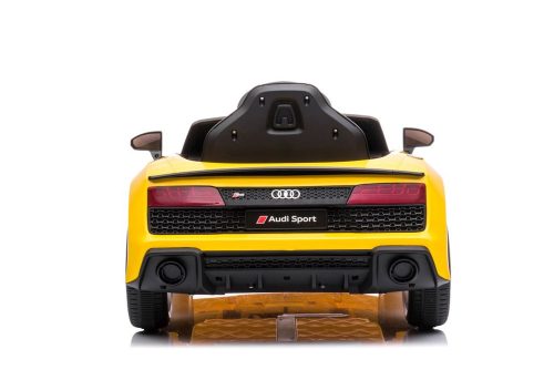 Elektromos kisautó Audi R8 Lift A300 sárga