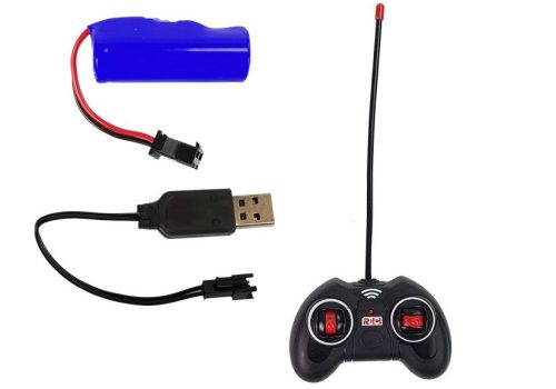 Teherautó nagy pótkocsis távirányítóval 27 Mhz 1:48 Sárga