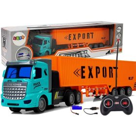 Távirányítós 27 Mhz 1:48 Orange Delivery Truck