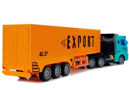 Távirányítós 27 Mhz 1:48 Orange Delivery Truck