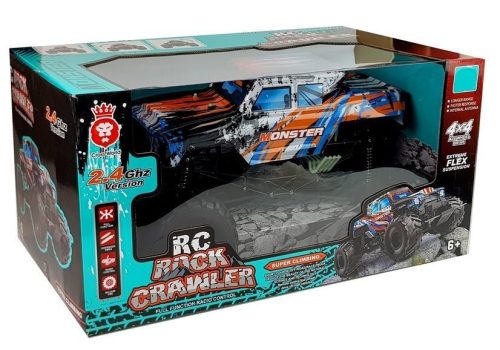 Távirányítós 2.4G 4x4 Narancs 57cm