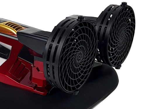 Távirányítású légpárnás hajó 2.4G 20 km/h piros