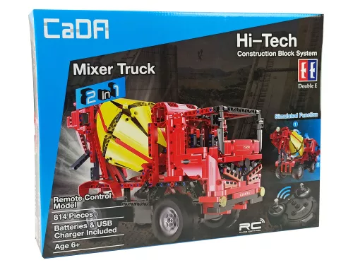 Építőelemek Betonkeverő Távirányított CADA 2.4G 815 elemek