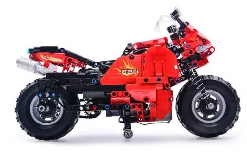 CADA Építőelem Szett Távirányítós Motorkerékpár 2.4G 484 db