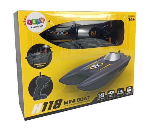 Távirányítós motorcsónak 1:47 Racing 2.4G