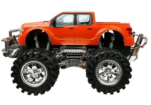 Járműkészlet Red Monster Truck Fekete BMW Caravan 58 cm