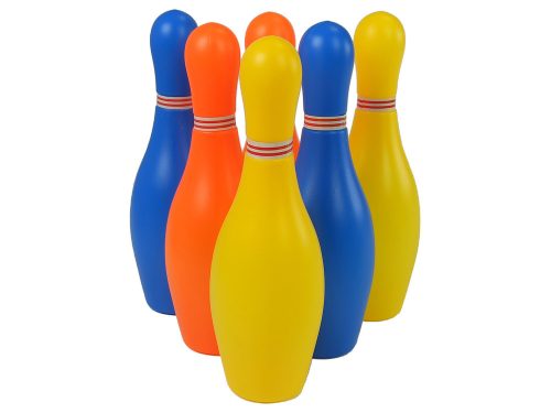 Bowling szett 6 db Színes 26 cm