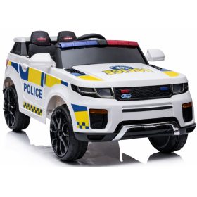 Elektromos kisautó BBH-021 Rendőrségi Fehér