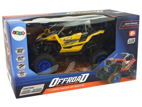 Off-road távirányítós 2,4 GHz 1:16 Sárga