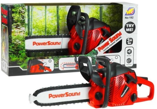 Valósághű nagy láncfűrész hanggal