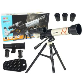 Tudományos Oktatási Teleszkóp Fehér Telefontartóval