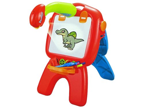 Kétoldalas tábla krétatollak állvány projektor Pictures Piros