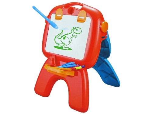 Kétoldalas tábla krétatollak állvány projektor Pictures Piros