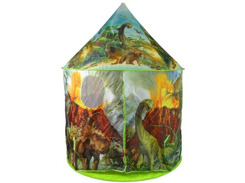 Gyermek sátorház Dinosaurs Garden Green