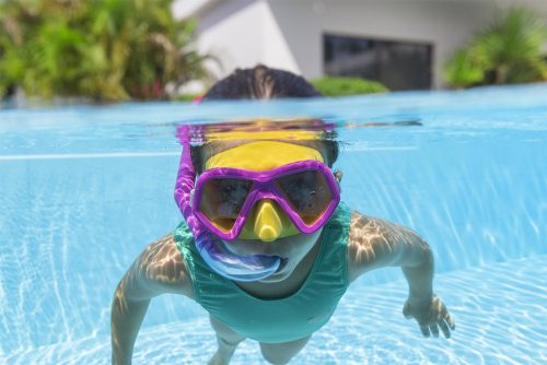 Maszk + Blue Tube Bestway 24023 készlet