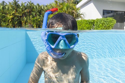 Maszk + Blue Tube Bestway 24023 készlet