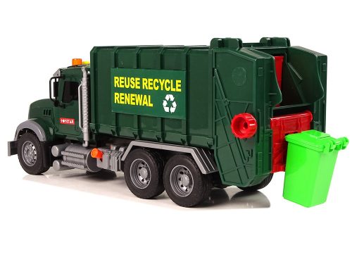 Szemetes kamionok Sötétzöld Hangok Fények