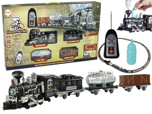 Hatalmas vonat Vonat Hang Hang Fények Füst 206,5 cm x 153,5 cm