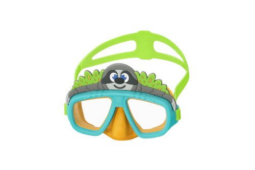 Zöld Bestway 24059 búvármaszk állatcsővel
