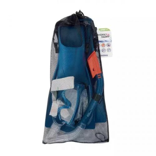 Búvárkészlet kék maszkkal, uszonyokkal, Bestway 25020 csővel