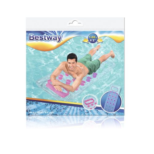 Átlátszó légmatrac 188 x 71 cm Bestway 43040