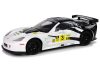 Versenysportautó R/C 1:18 Corvette C6.R fehér 2,4 G lámpák