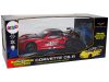 Versenyautó Távirányítós 1:18 Corvette C6.R Piros 2.4 G Fényekkel
