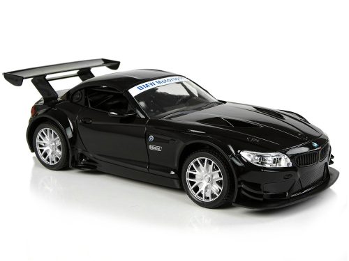 Sportautó R/C 1:18 BMW Z4 GT3 Fekete 2.4 G lámpák