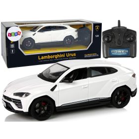 Autó R/C 1:24 Lamborghini Urus fehér 2.4 G lámpák