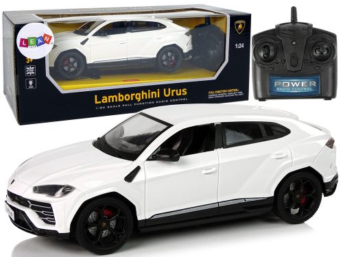 Autó R/C 1:24 Lamborghini Urus fehér 2.4 G lámpák