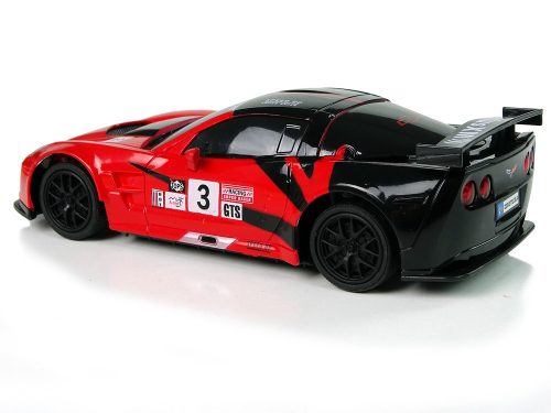 Sportautó R/C 1:24 Corvette C6.R Red 2.4 G Lights