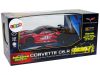 Sportautó R/C 1:24 Corvette C6.R Red 2.4 G Lights