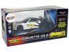 Sportautó R/C 1:24 Corvette C6.R fehér 2,4 G lámpák