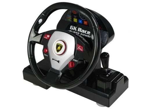 Távirányítós Lamborghini Veneno sárga 2.4 G Pilot kormánykerék hangjelző fények