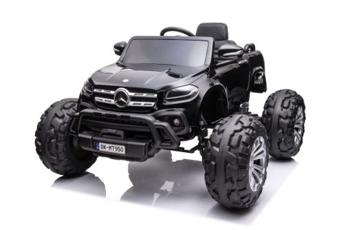 Akkumulátoros autó Mercedes DK-MT950 4x4 Fekete Lakkozott