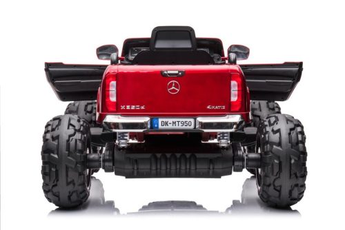 Akkumulátoros autó Mercedes DK-MT950 4x4 Piros Lakkozott