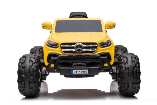 Akkumulátoros autó Mercedes DK-MT950 4x4 Arany-Sárga Lakkozott