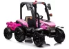 Akkumulátoros traktor BLT-206 Rózsaszín