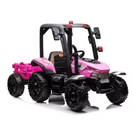Akkumulátoros traktor BLT-206 Rózsaszín