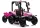 Akkumulátoros traktor BLT-206 Rózsaszín