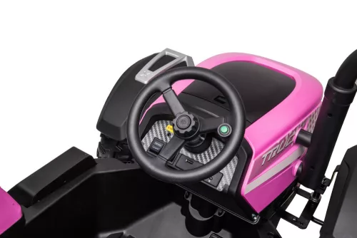 Akkumulátoros traktor BLT-206 Rózsaszín