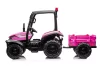 Akkumulátoros traktor BLT-206 Rózsaszín