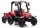 Akkumulátoros traktor BLT-206 piros