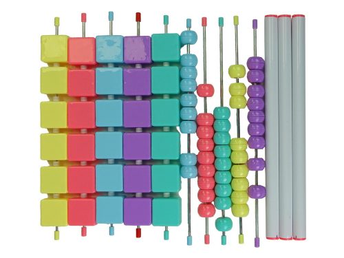 Tanulási polc Háromszög Számlálók Betűk Tárgyak Állatok