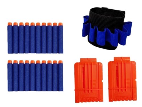 Commando Outfit Rendőr jelmez Patronok Szemüvegek Sál mellény