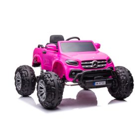 Elektromos autórádió Mercedes DK-MT950 Barbie Pink