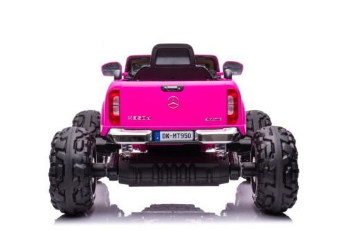 Elektromos autórádió Mercedes DK-MT950 Barbie Pink