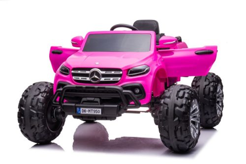 Elektromos autórádió Mercedes DK-MT950 Barbie Pink