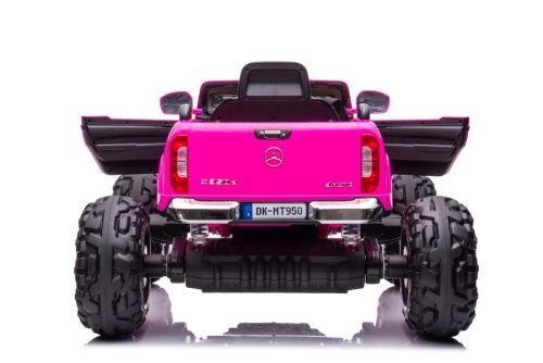 Elektromos autórádió Mercedes DK-MT950 Barbie Pink