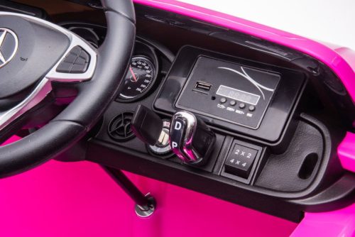 Elektromos autórádió Mercedes DK-MT950 Barbie Pink